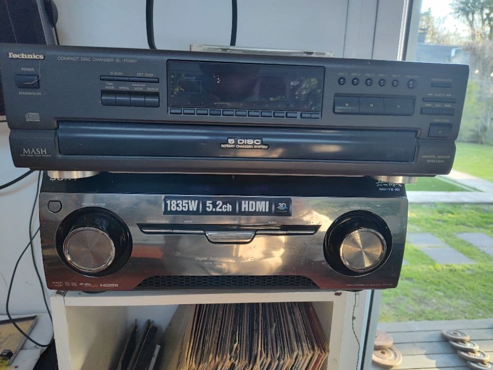 Equipo de sonido Sony Muteki 5.2. Home theatre