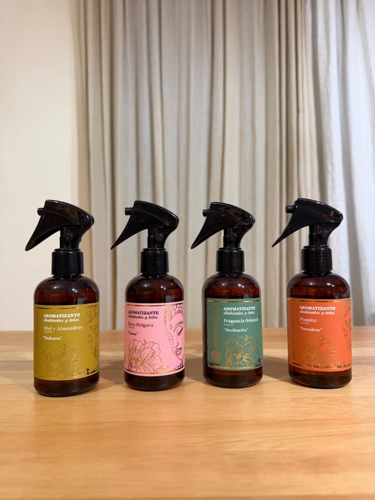 Aromatizante ambientes y textil AROMANZA