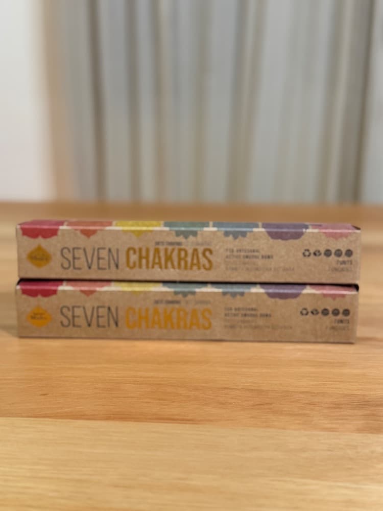 Bombitas sahumadoras 7 chakras
